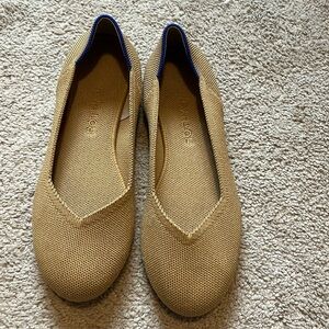 Rothy’s size 8.5 camel flats